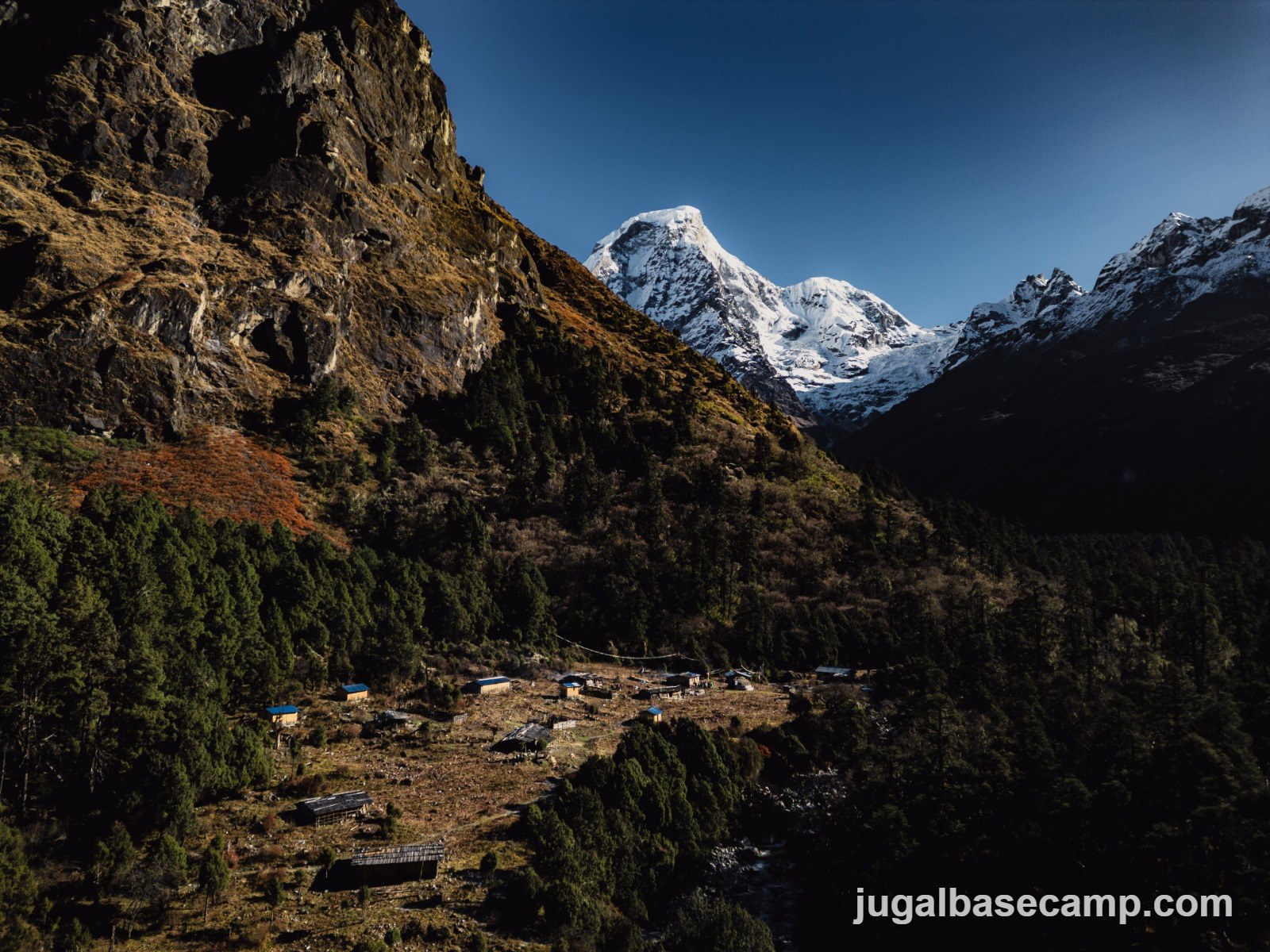 Jugal Himal Range Spring View